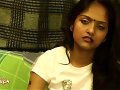 Indian College Teen Divya Striptease Show
