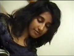 Indian girl'_s Oil massage