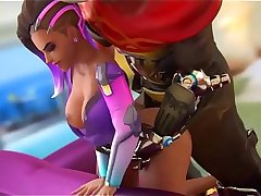 Sombra x Mccree  overwatch Animation0 by Cakeofcakes black cock