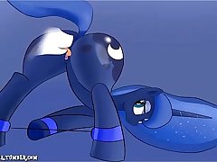 My little Pony Princess Luna in Wet Dreams creampie