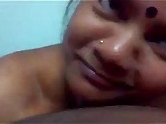 indian cheating maid Bhanu sucking his owner deep cock sucking show and hard fucking