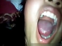 Indian Desi Manipuri College Girl swallows cum after hand job - Wowmoyback