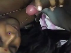 Lovely Tamil Malasian Girl Giving Nice Blowjob