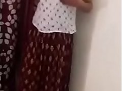 Indian desi girl change her dress