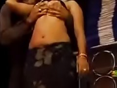 Indian hot stage nude dance