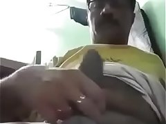 Indian hot daddy solo with big penis
